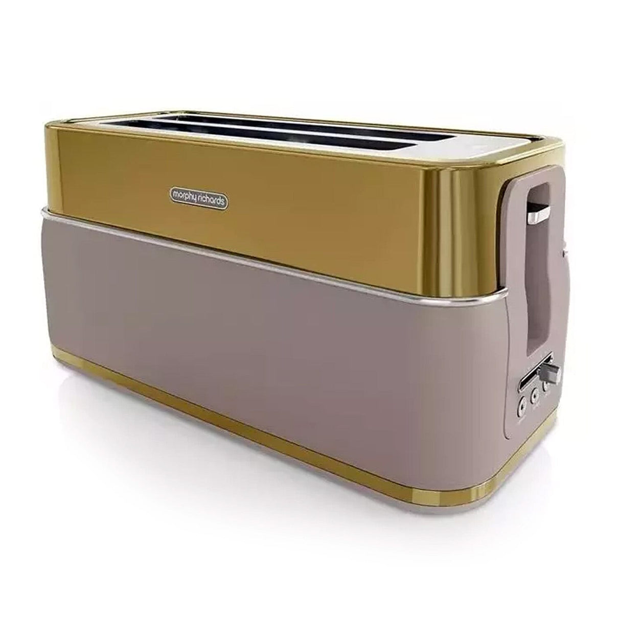 Morphy Richards: Signature 4 Slice Toaster with Removable Crumb Tray - Gold 7724381 0
