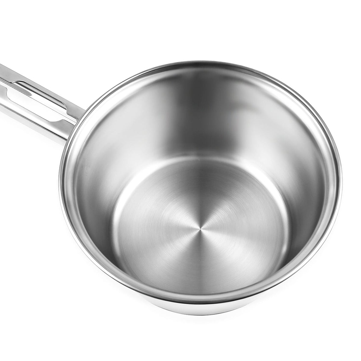 Tramontina Cookware Set - 2 Casserole Pots 20 &amp; 24cm And Saucepan 16cm - Triple Layer Base - All Hob types - Silver 7614747 12