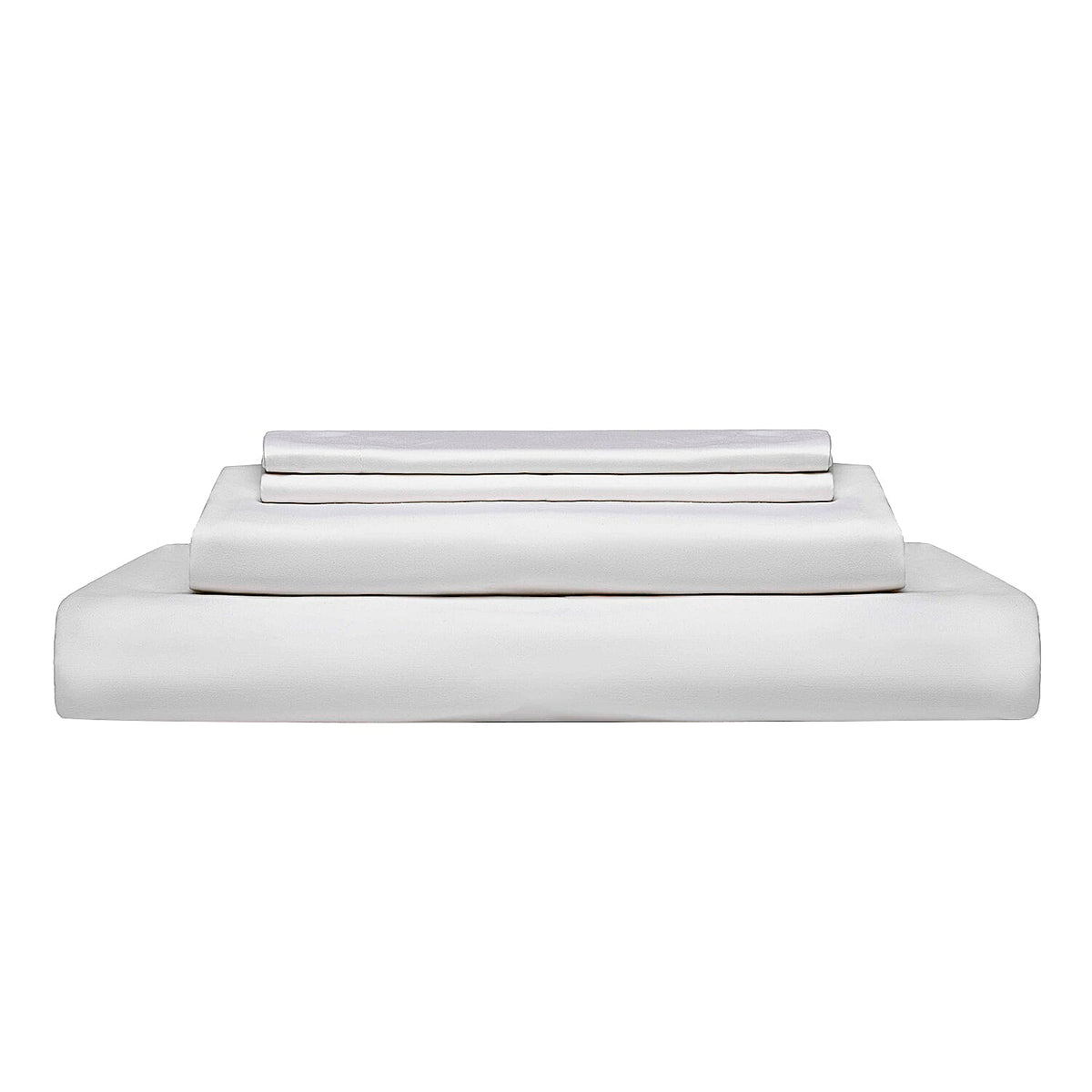 Copenhagen Oslo Fitted Sheet Double (Size 191x137 Cm) - White 7189182 0