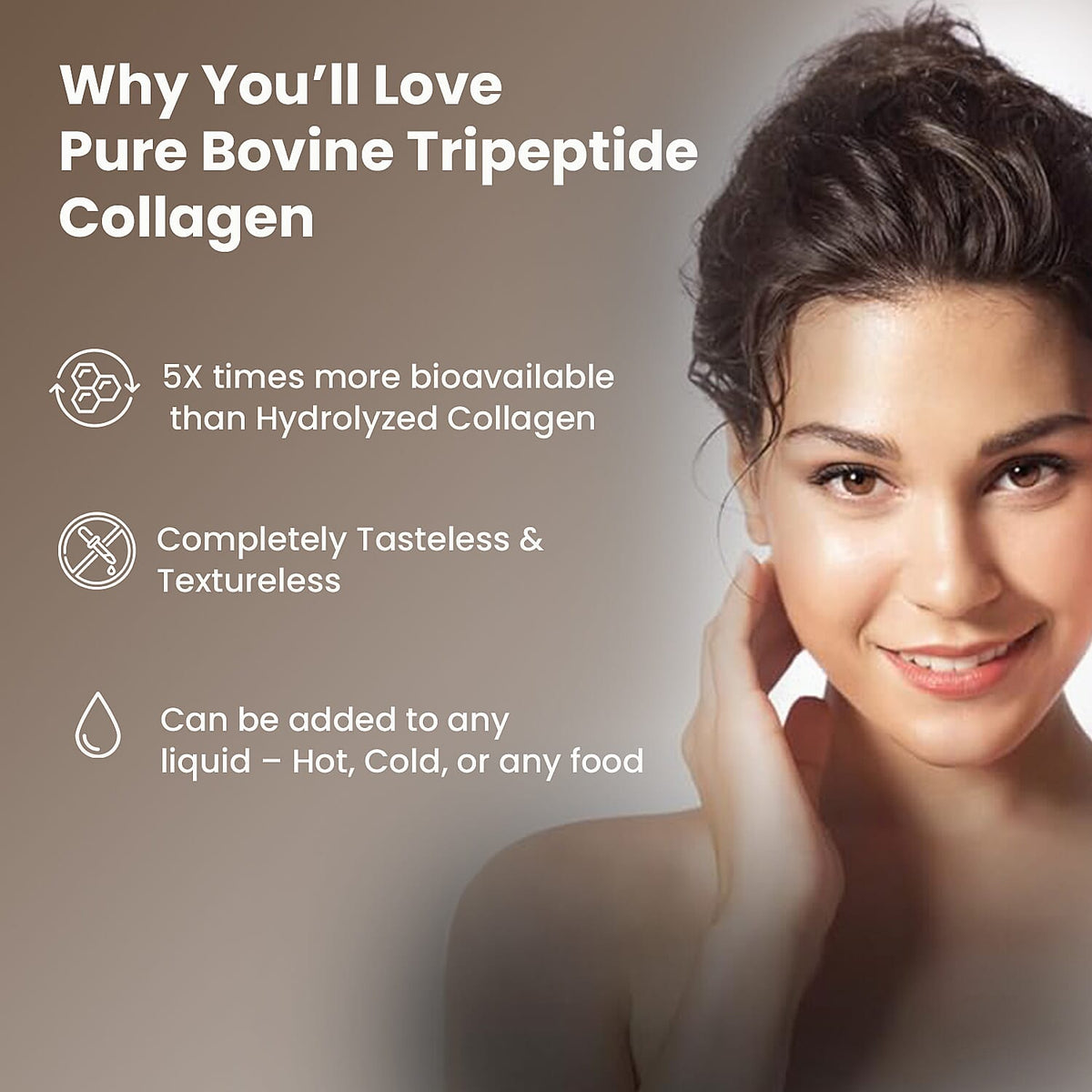 Fountain of Youth Lifestyle Pure Tripeptide Collagen - 100gm 8299926 3