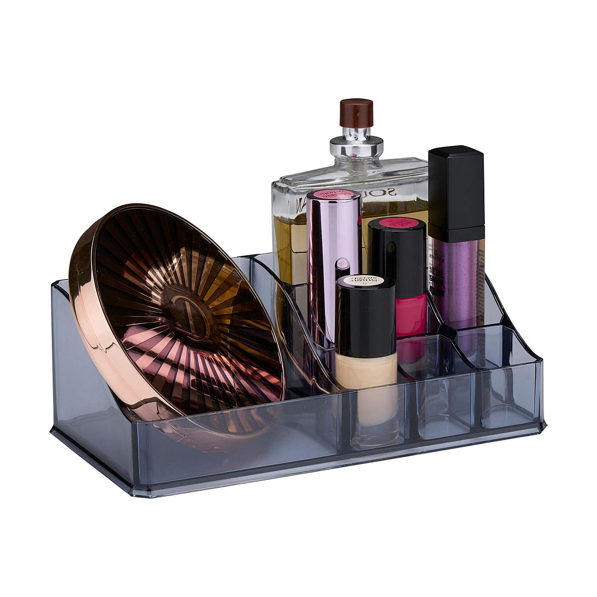 Transparent Cosmetic Organiser with Cells 7810818 1