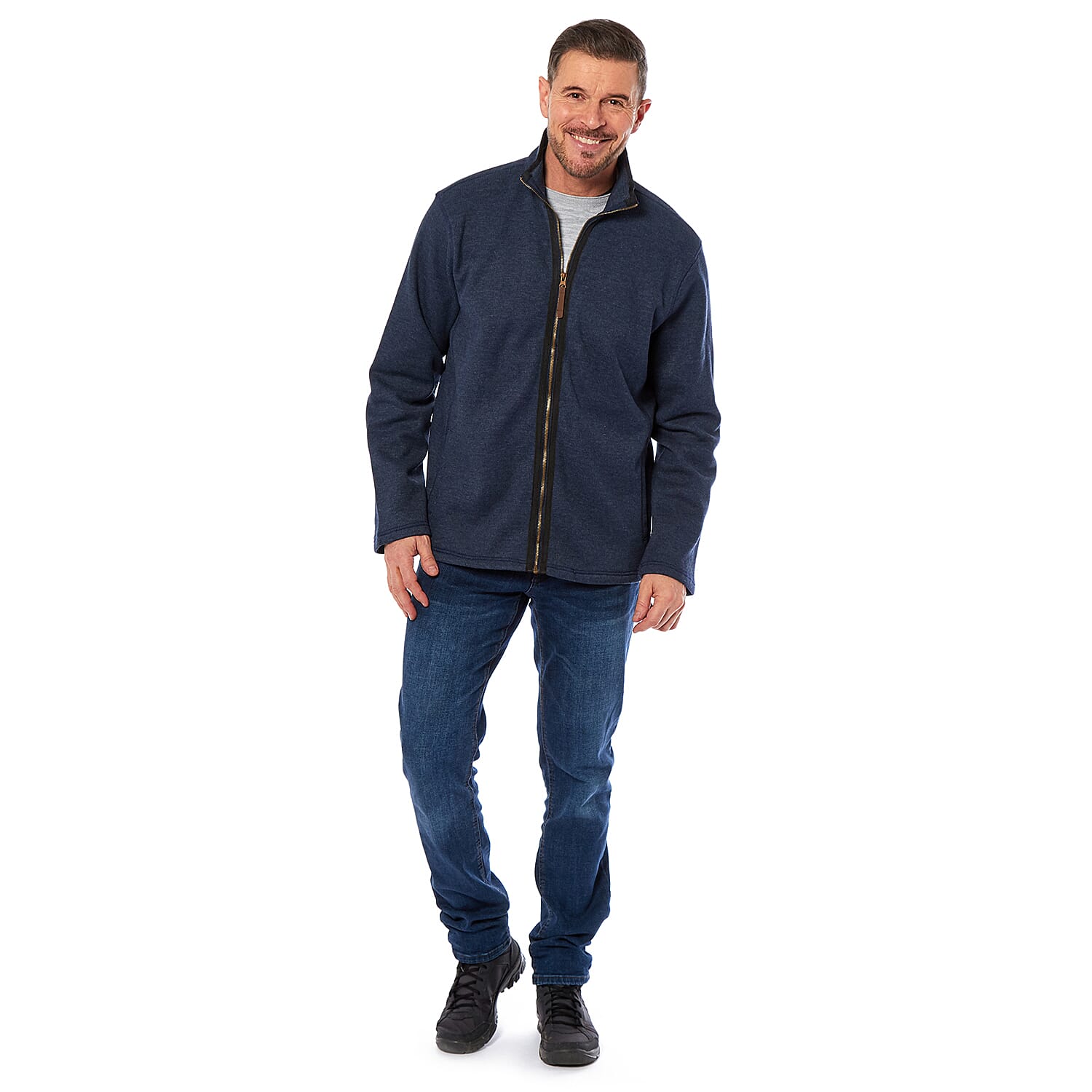 Cotton Jacket (Size 1x1 cm) - Navy 7840707 0