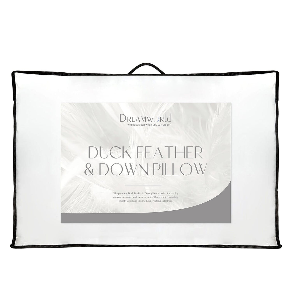Dreamworld Duck Feather and Down Luxury Pillow 7974433 0