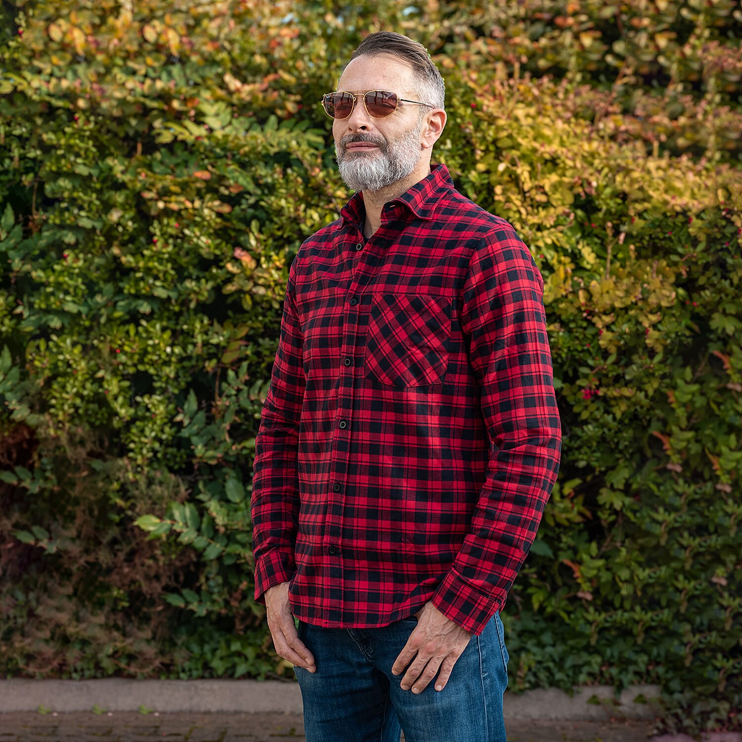 Flannel Mens Check Shirt 7622642 0