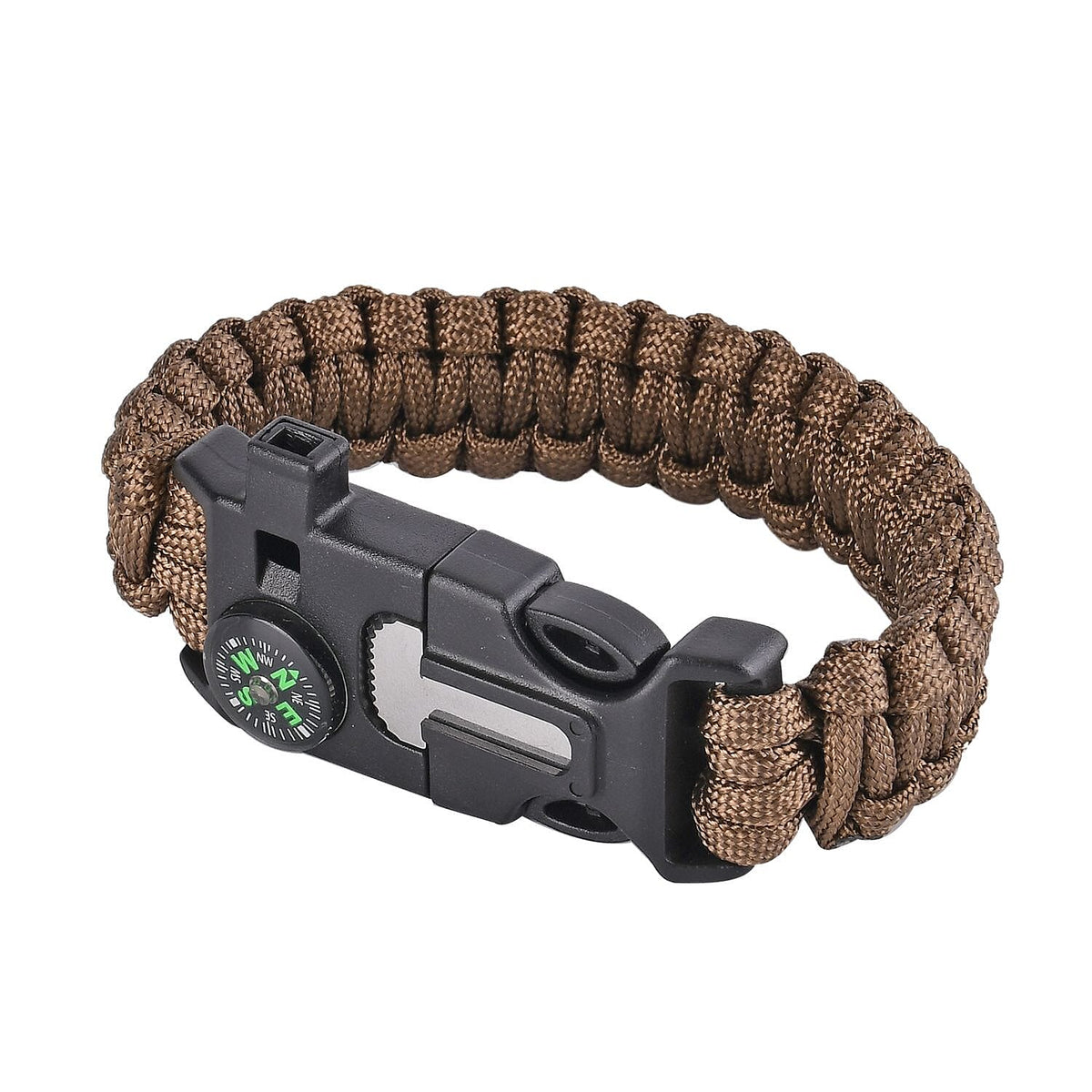 LED Baseball Cap and Bracelet with Compass - Beige 7512733 6