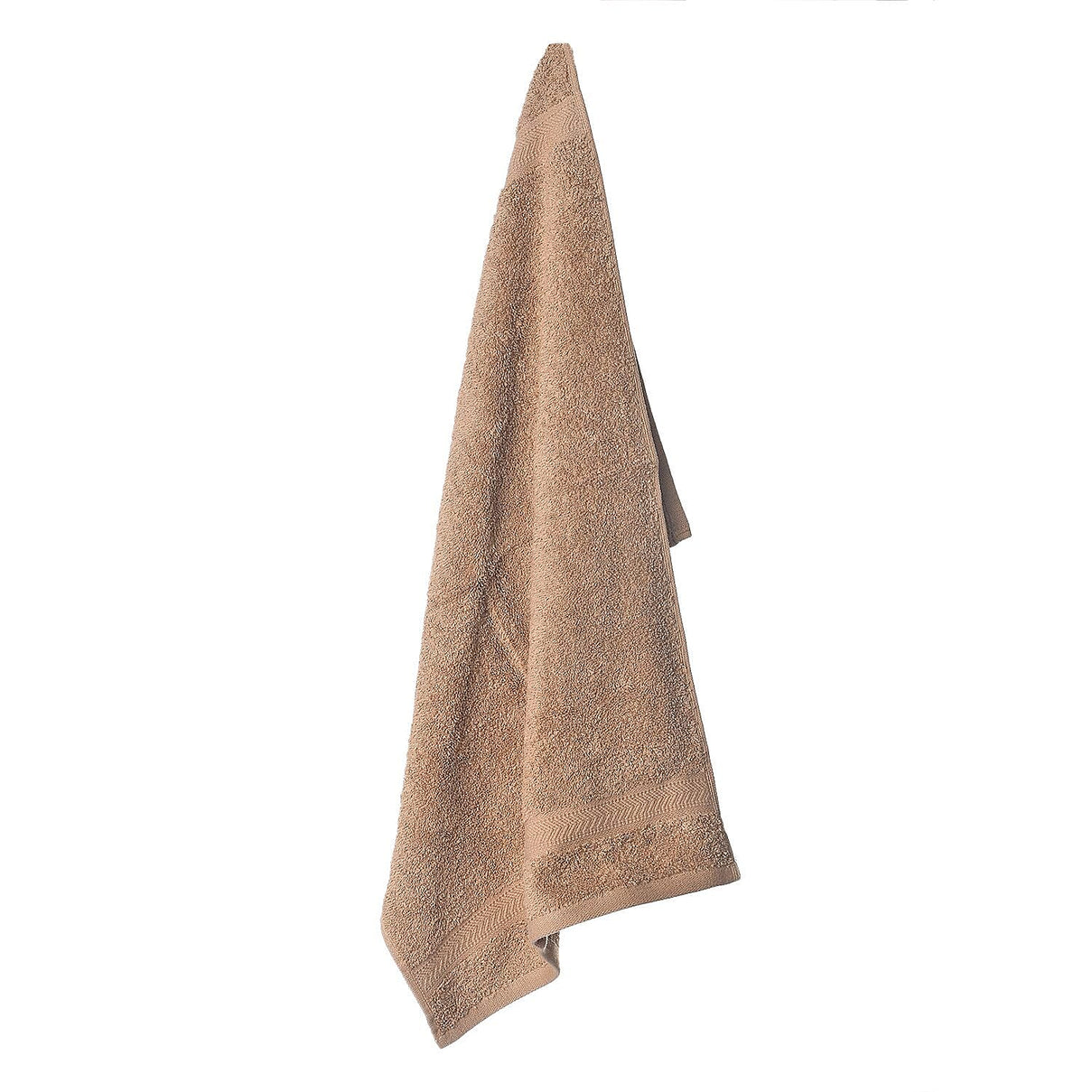 Set of 6 - 100% Cotton Towels - Each of 2 Pieces (Face - 30cm , Hand- 60x40cm , Bath - 140x70cm) - Brown 7576635 10
