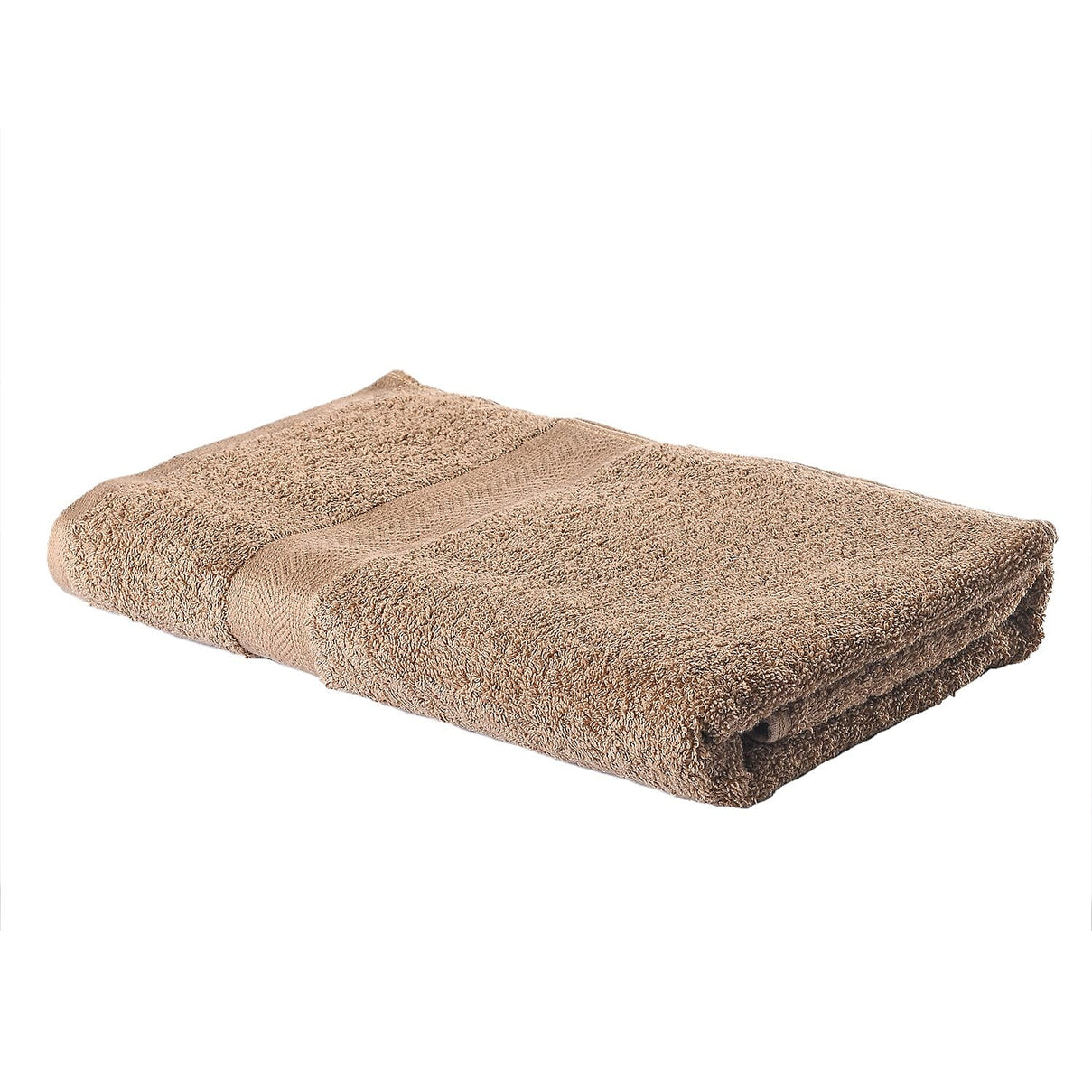 Set of 6 - 100% Cotton Towels - Each of 2 Pieces (Face - 30cm , Hand- 60x40cm , Bath - 140x70cm) - Brown 7576635 3