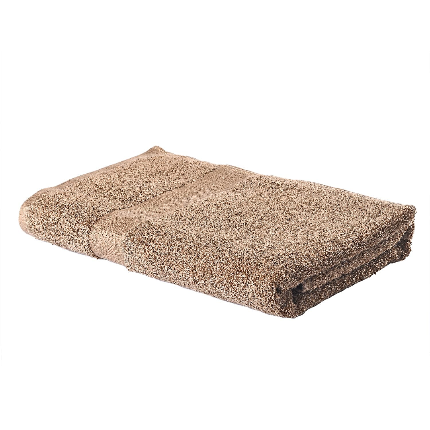 Set of 6 - 100% Cotton Towels - Each of 2 Pieces (Face - 30cm , Hand- 60x40cm , Bath - 140x70cm) - Brown 7576635 3