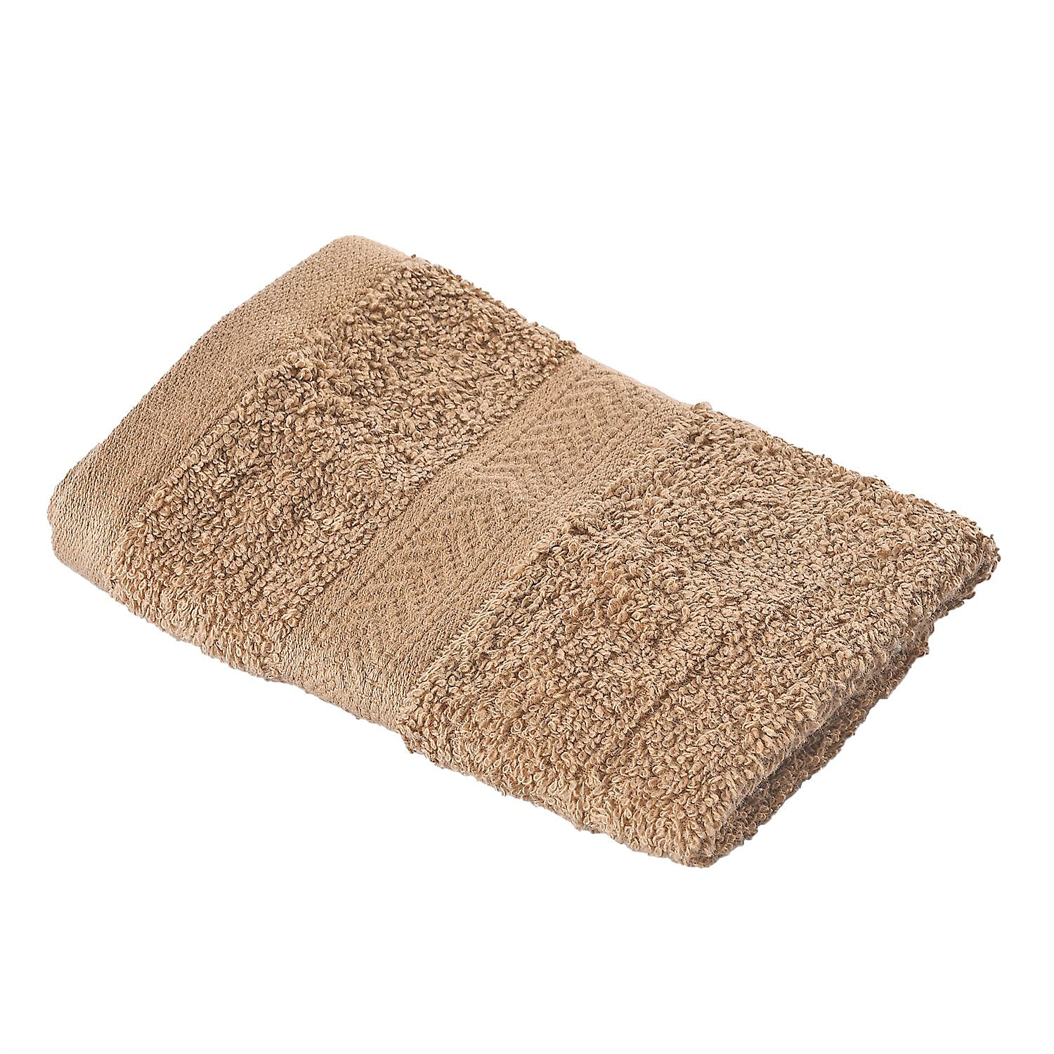 Set of 6 - 100% Cotton Towels - Each of 2 Pieces (Face - 30cm , Hand- 60x40cm , Bath - 140x70cm) - Brown 7576635 5