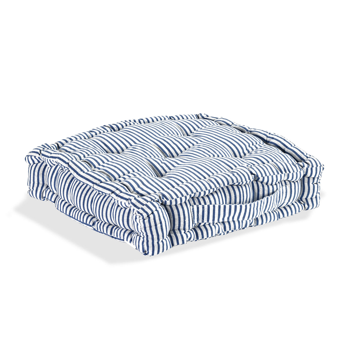Livmore Set of 2 Cotton Tufted Square Garden Cushions (40 x 40cm) - Blue 8252953 4