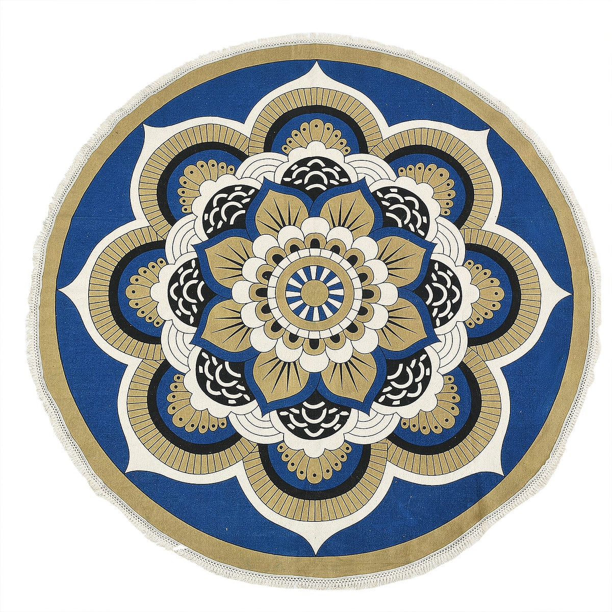Mandala Print Cotton Rug and Door Mat 8042114 4