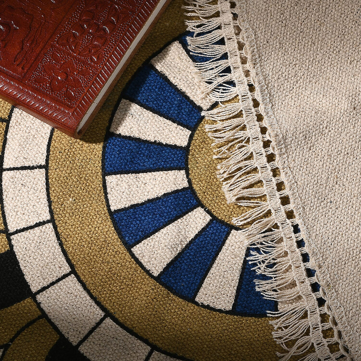 Mandala Print Cotton Rug and Door Mat 8042114 7