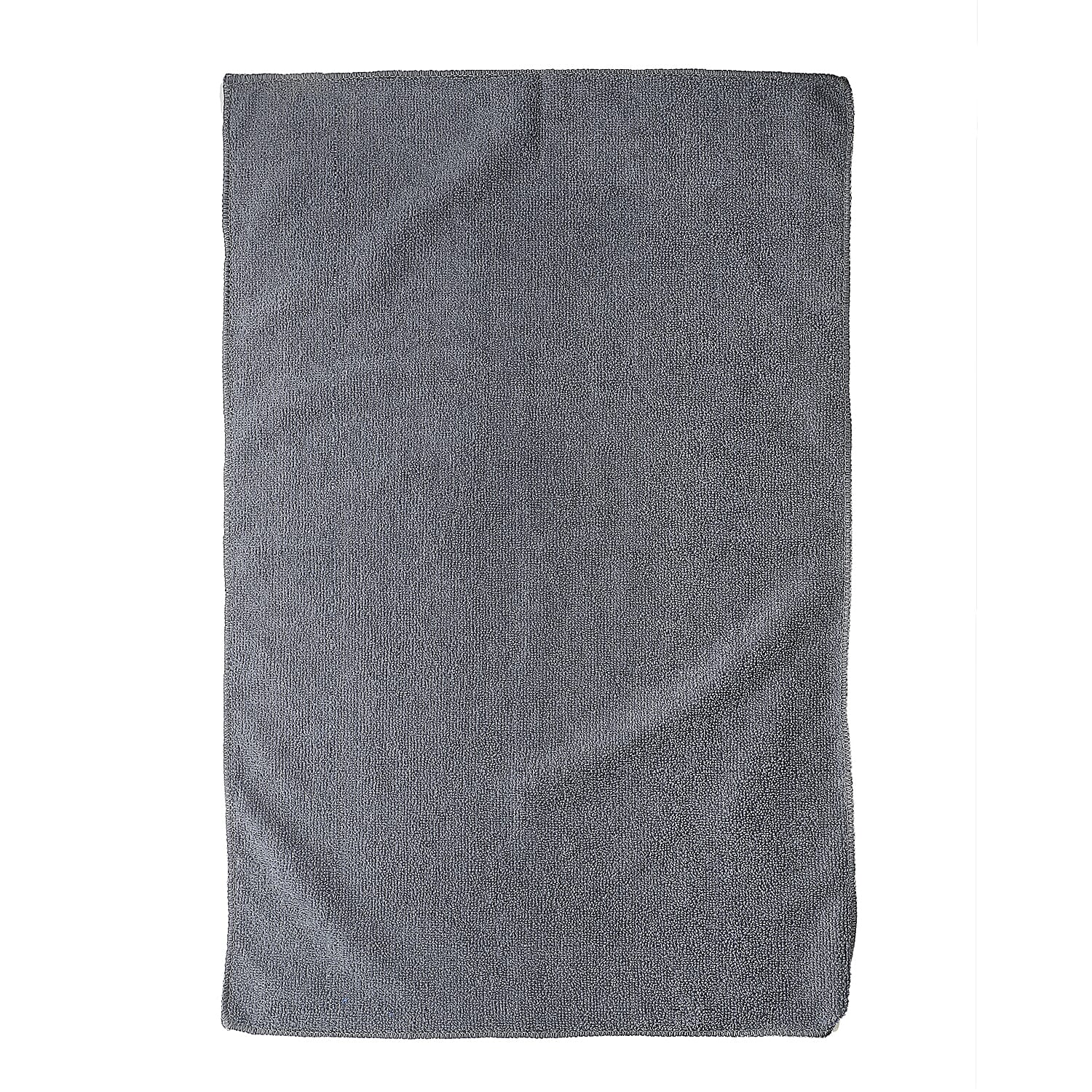Set of 10 Micro Terry Dish Cloth - Blue and Grey 7663177 8