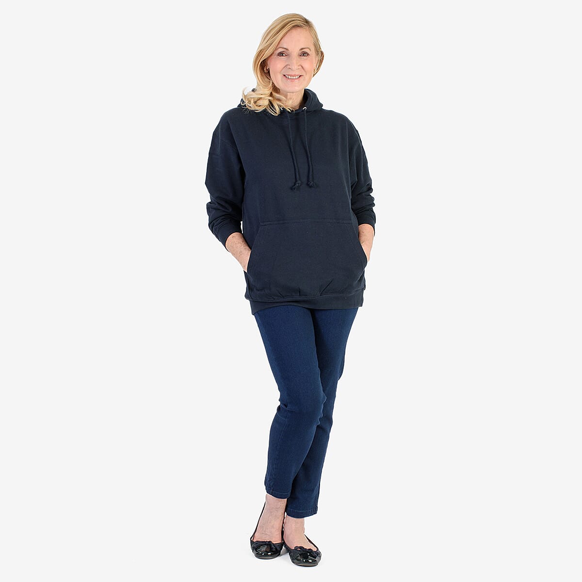 Cotton Sweat Shirt - Navy 7736836 0