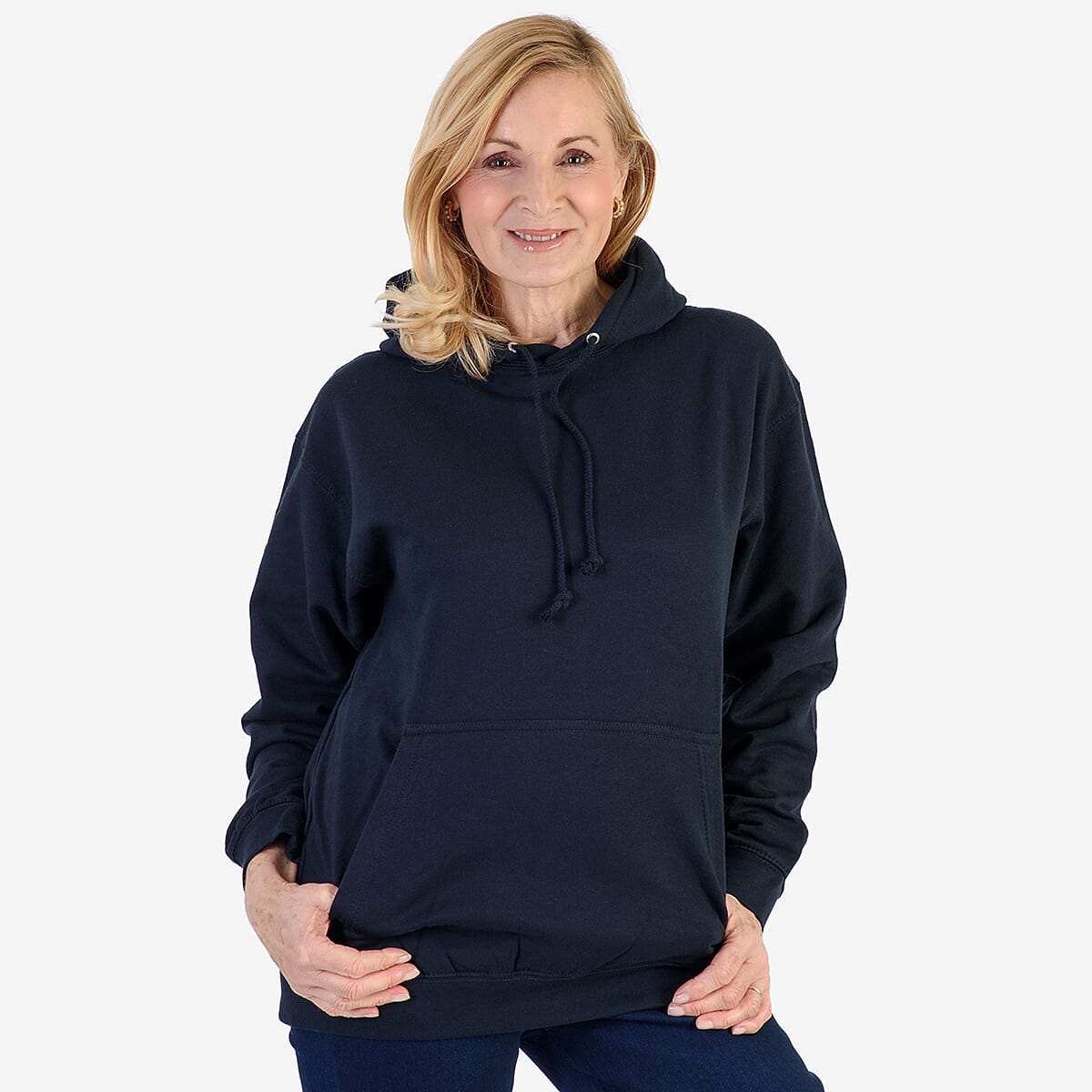 Cotton Sweat Shirt - Navy 7736836 4