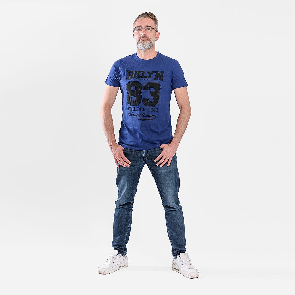 Cotton TShirt  - Blue V32650413 0