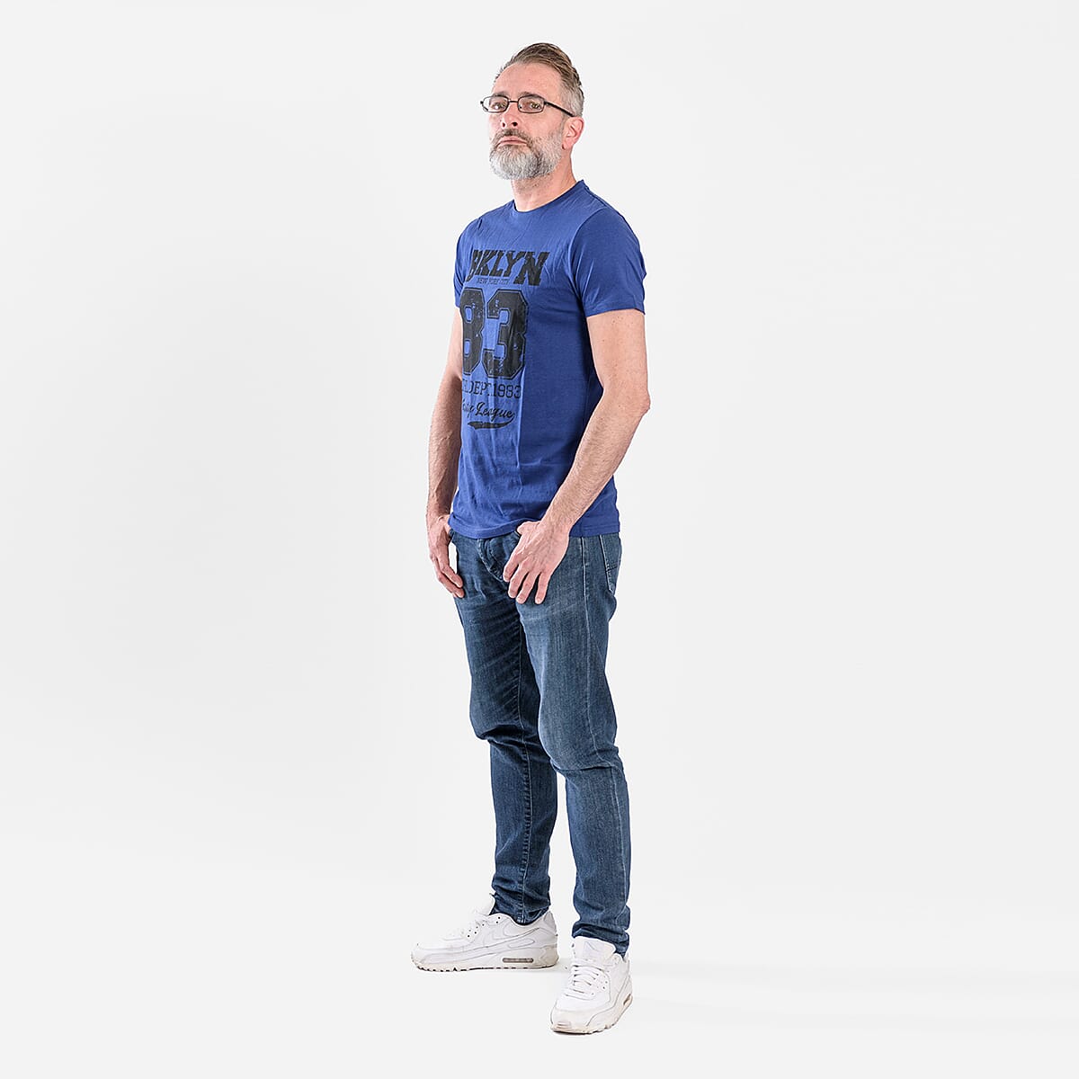 Cotton TShirt  - Blue V32650413 1