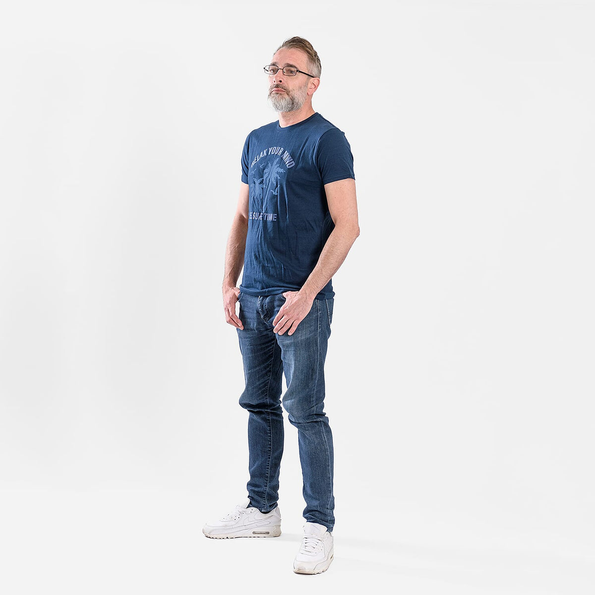 Mens Round Neck T-Shirt V32608643 1