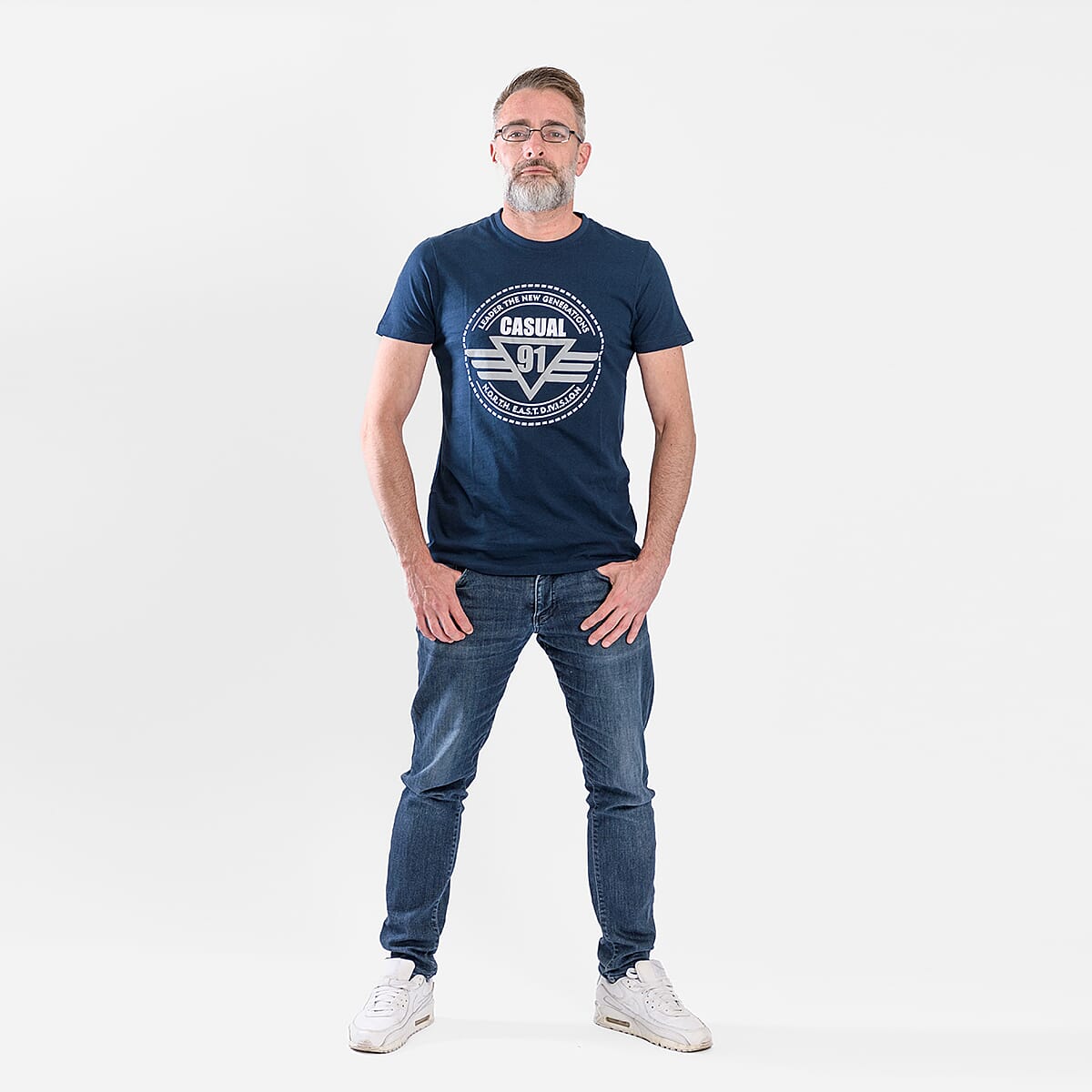 Cotton TShirt  - Navy V32607930 0