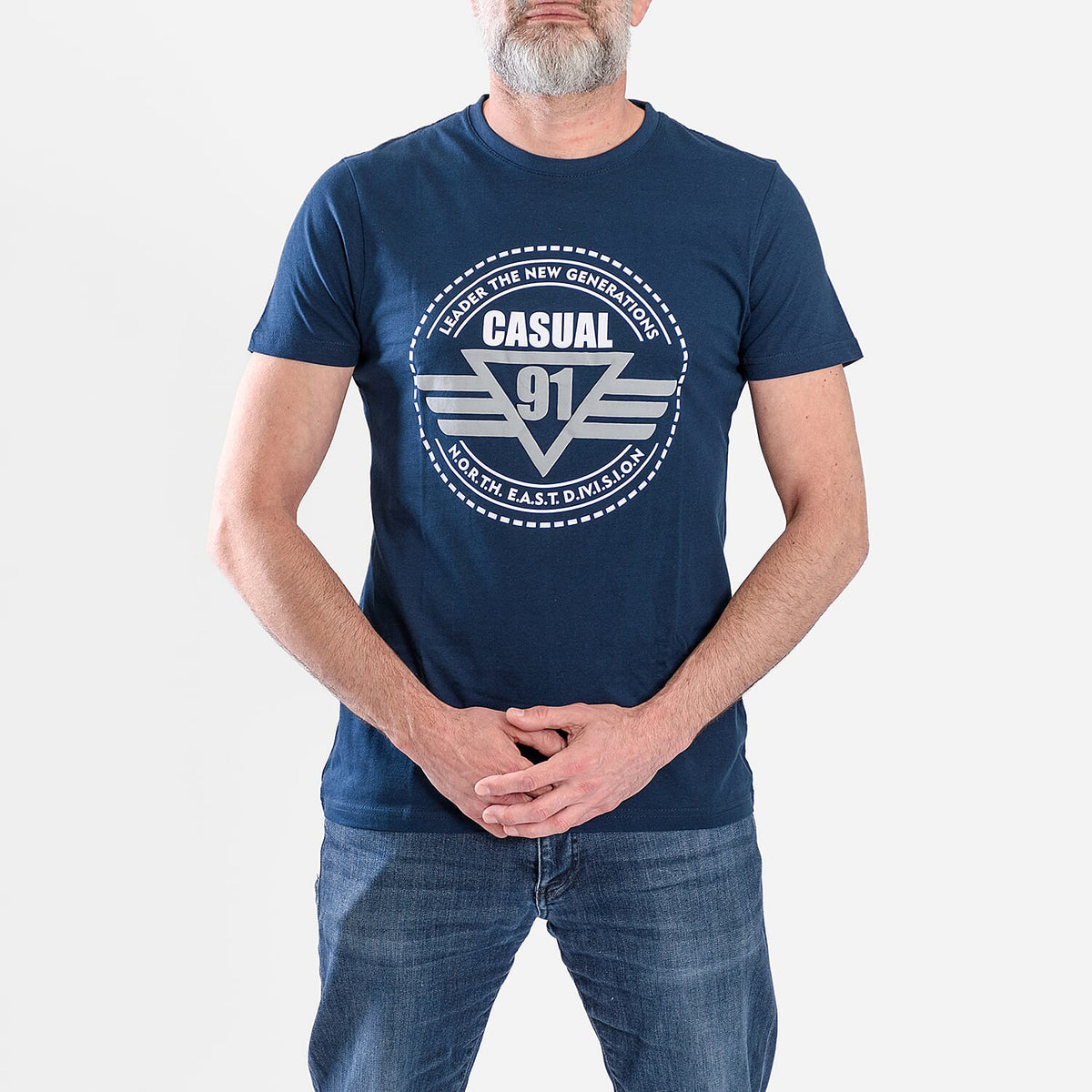 Cotton TShirt  - Navy V32607930 3