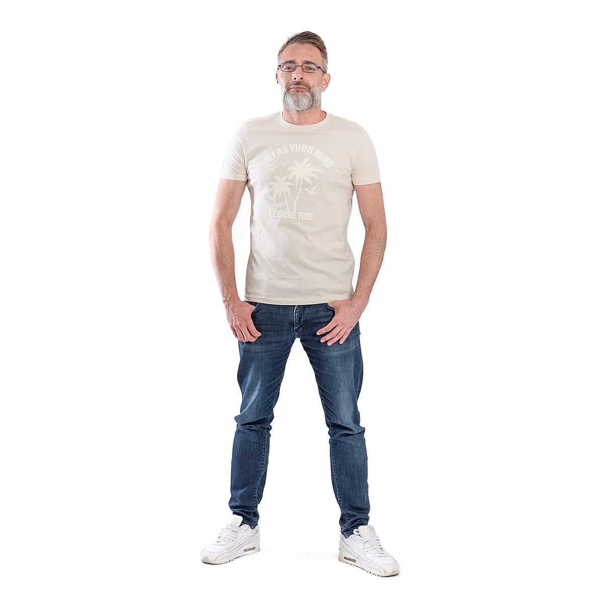 Mens Round Neck T-Shirt V32619898 0