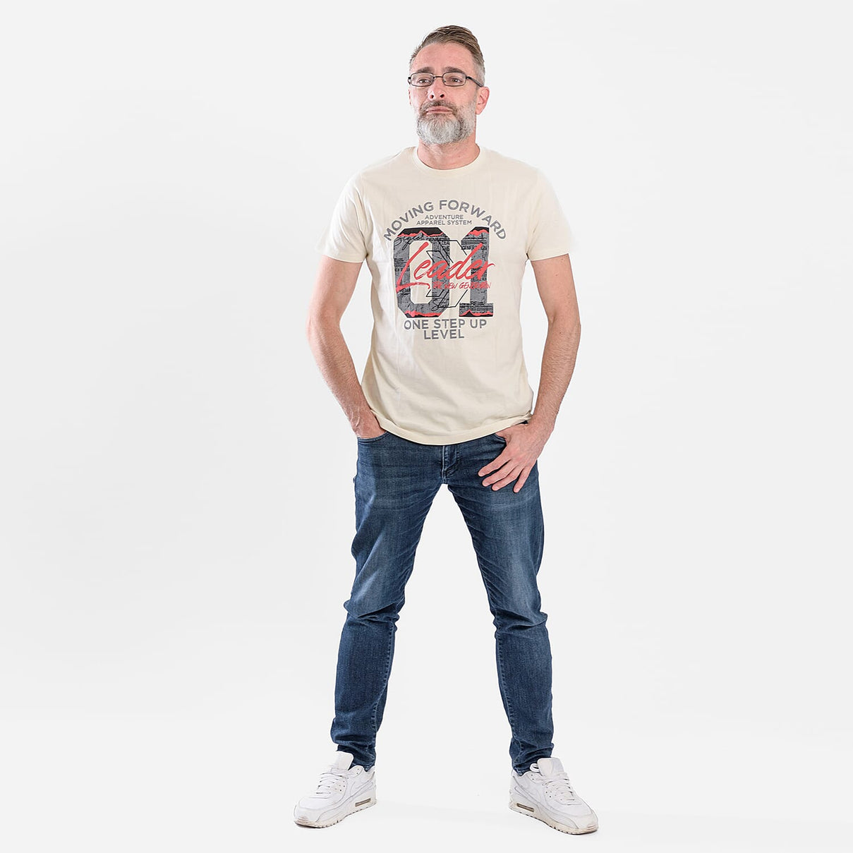Men's 01 Printed Cotton T-Shirt 7804421 0