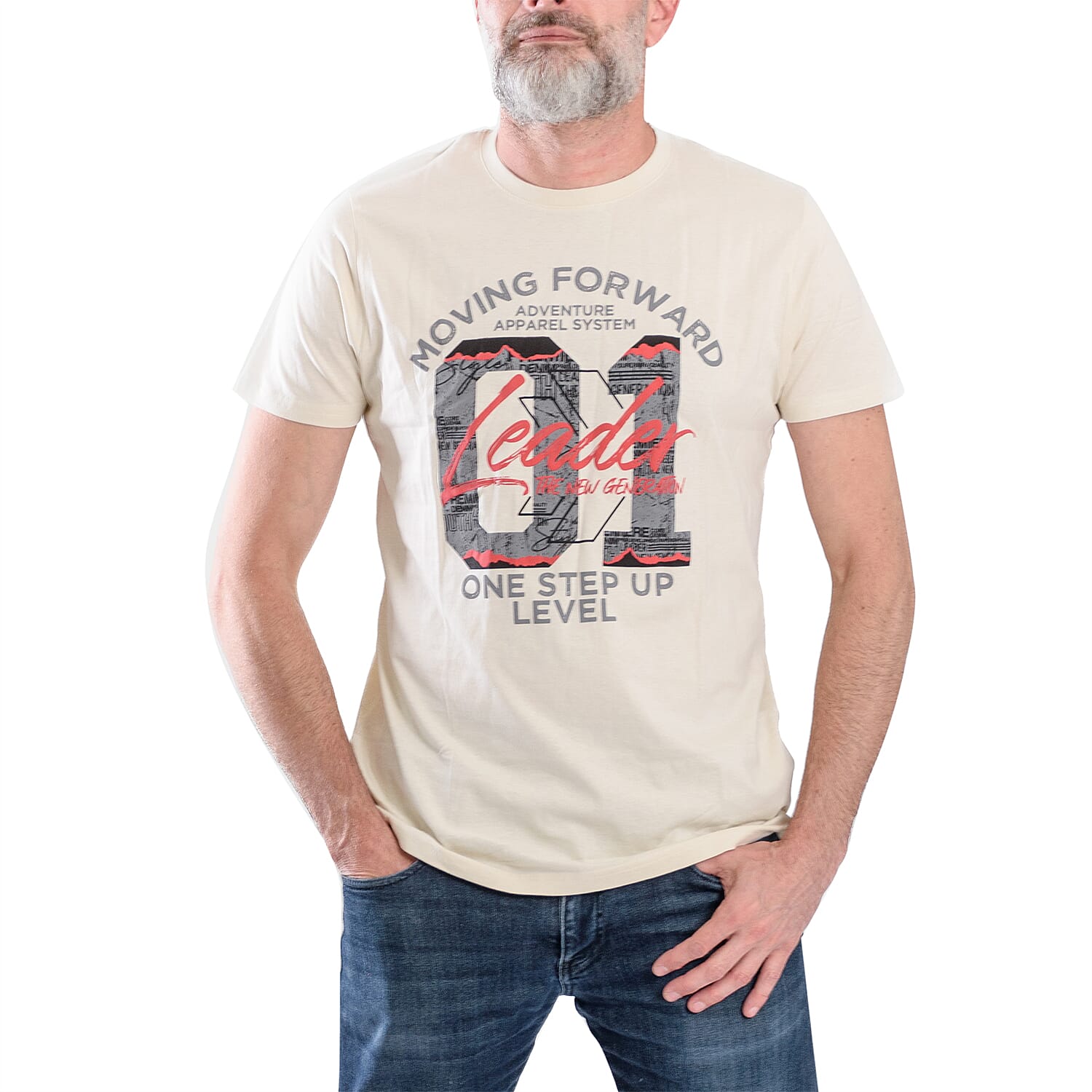 Men's 01 Printed Cotton T-Shirt 7804421 3