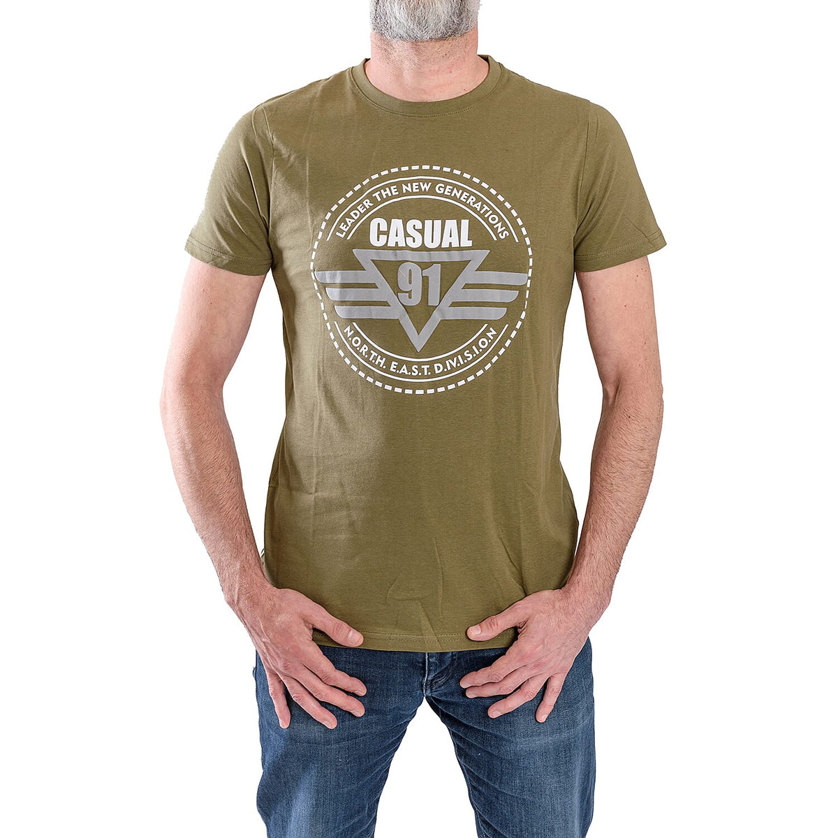 Cotton TShirt  - Olive V32617195 3