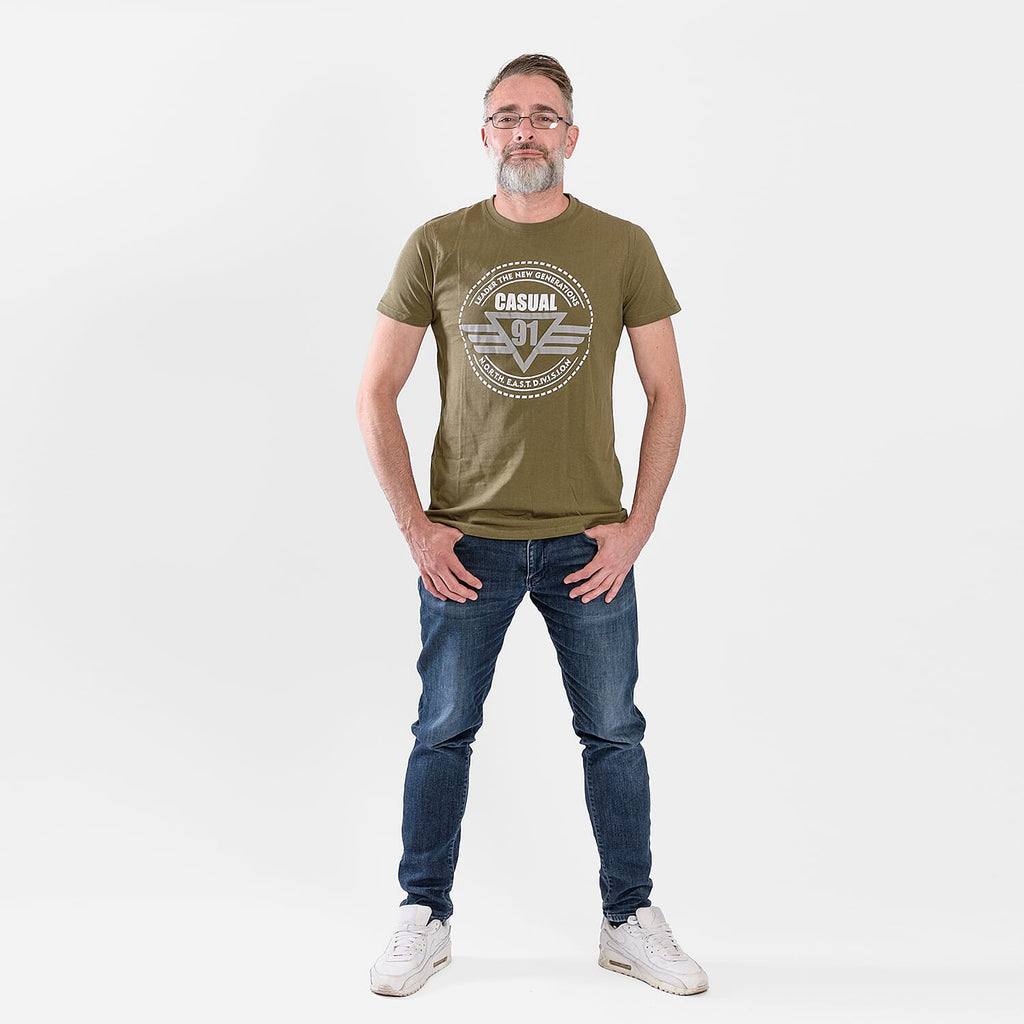 Cotton TShirt  - Olive