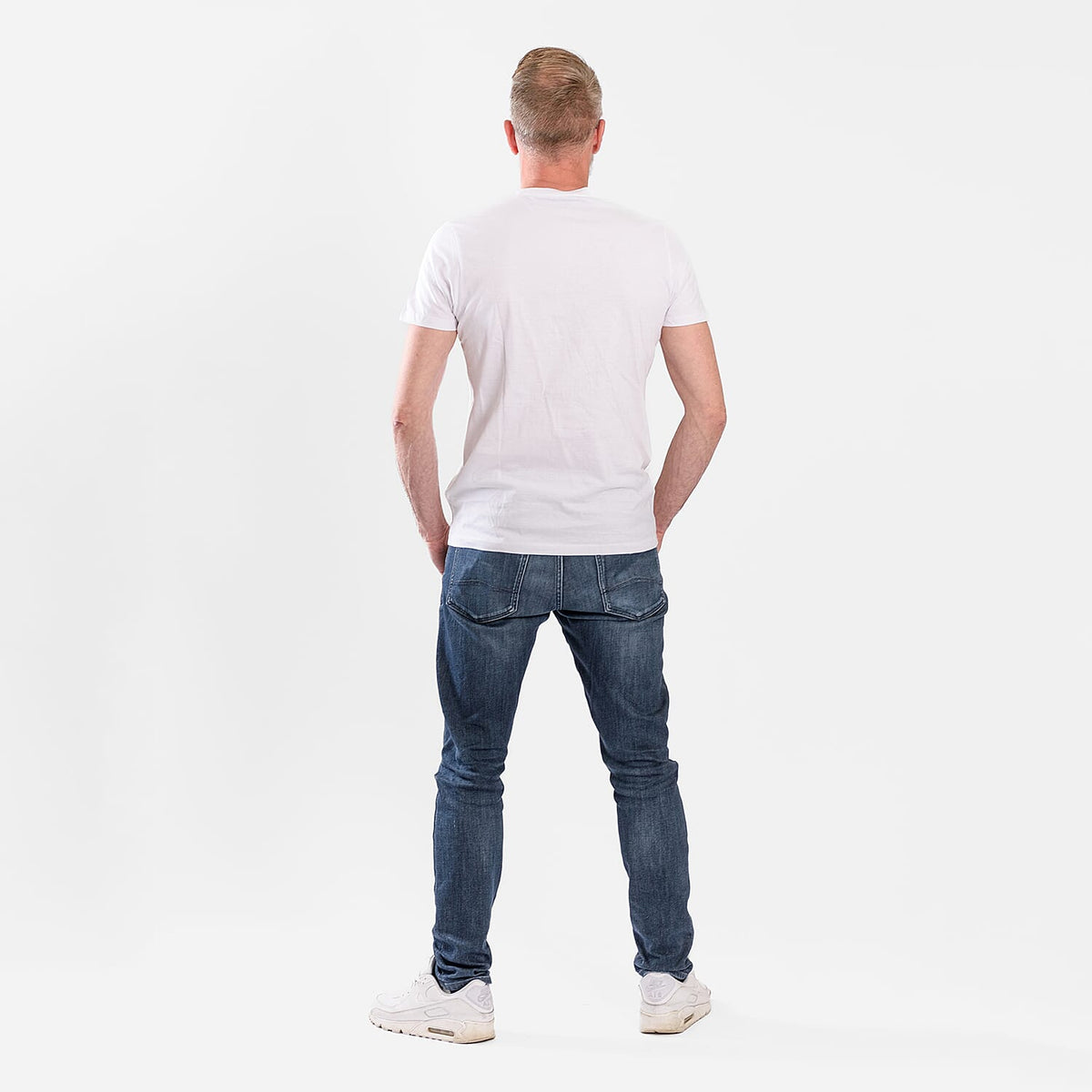 Mens Round Neck T-Shirt V32624727 2