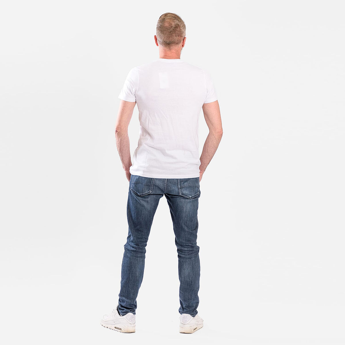 Cotton TShirt  - White V32608147 2