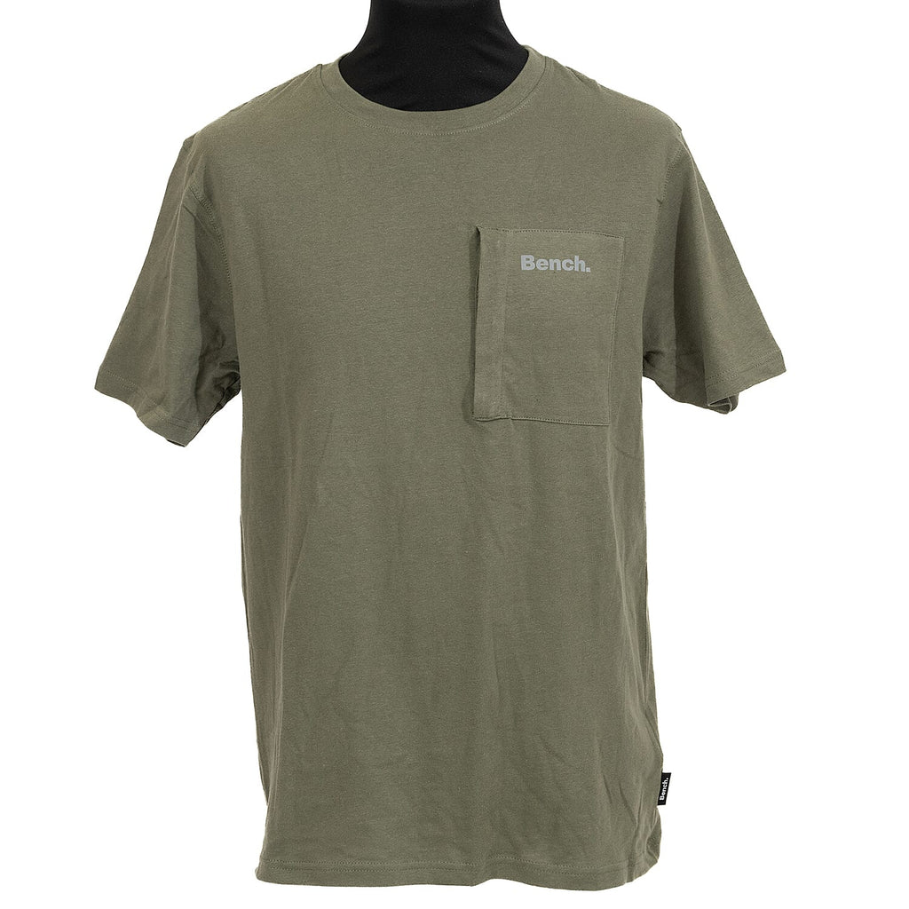 Mens Bench Cotton Tee (Size M) - Khaki