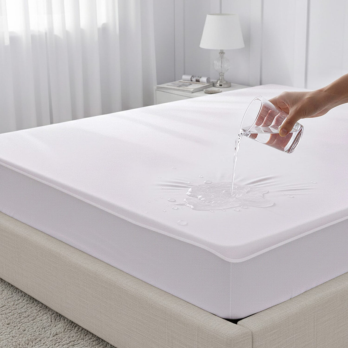 Cotton Terry Waterproof Mattress Protector 7832126 2