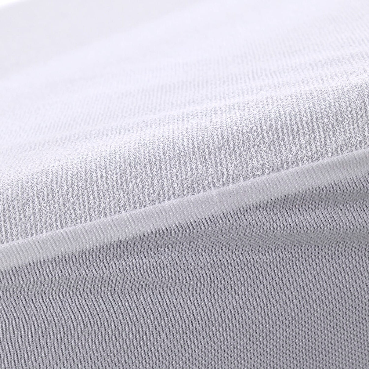 Cotton Terry Waterproof Pillowcase with Zipper Closure 7832130 7