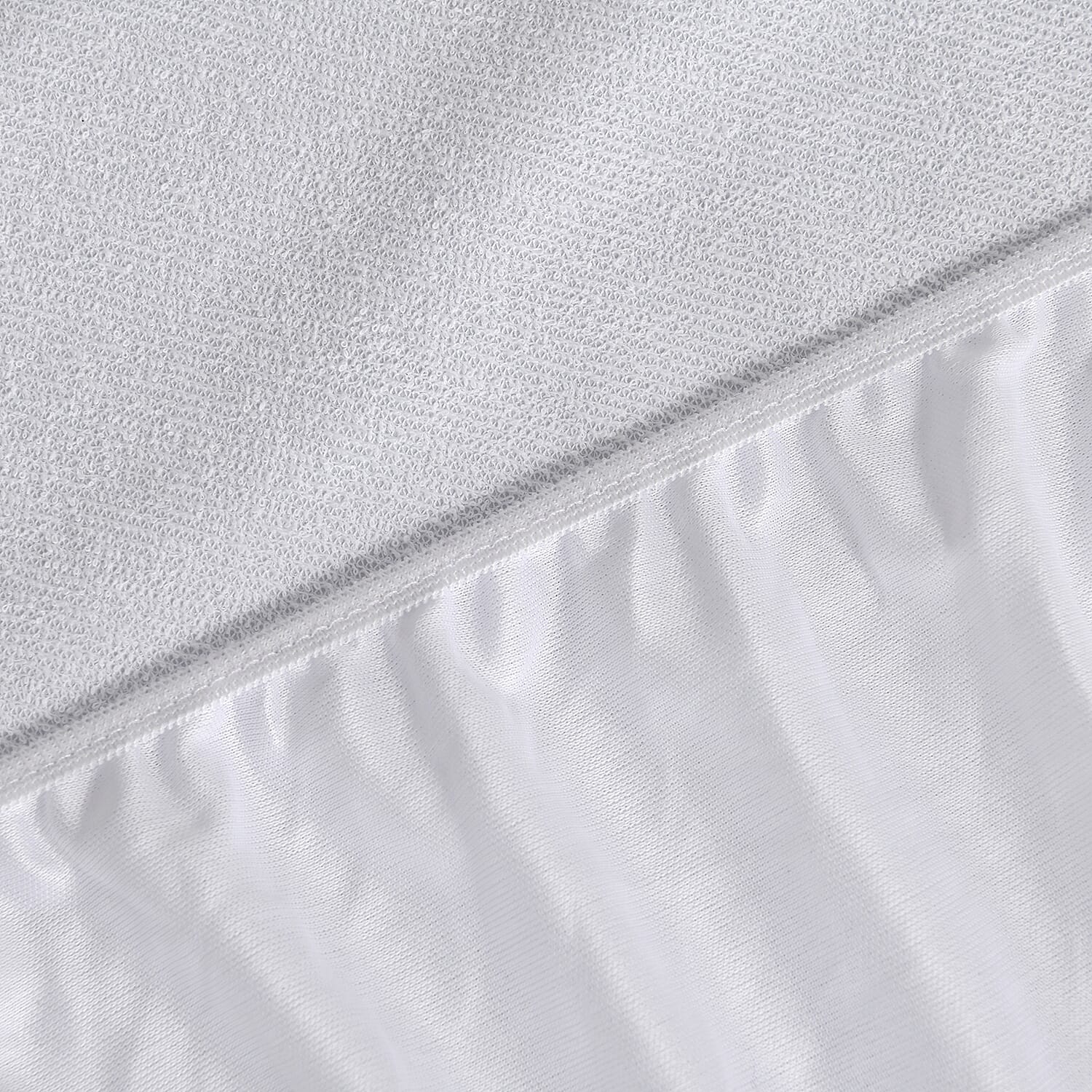 Cotton Terry Waterproof Pillowcase with Zipper Closure 7832130 8