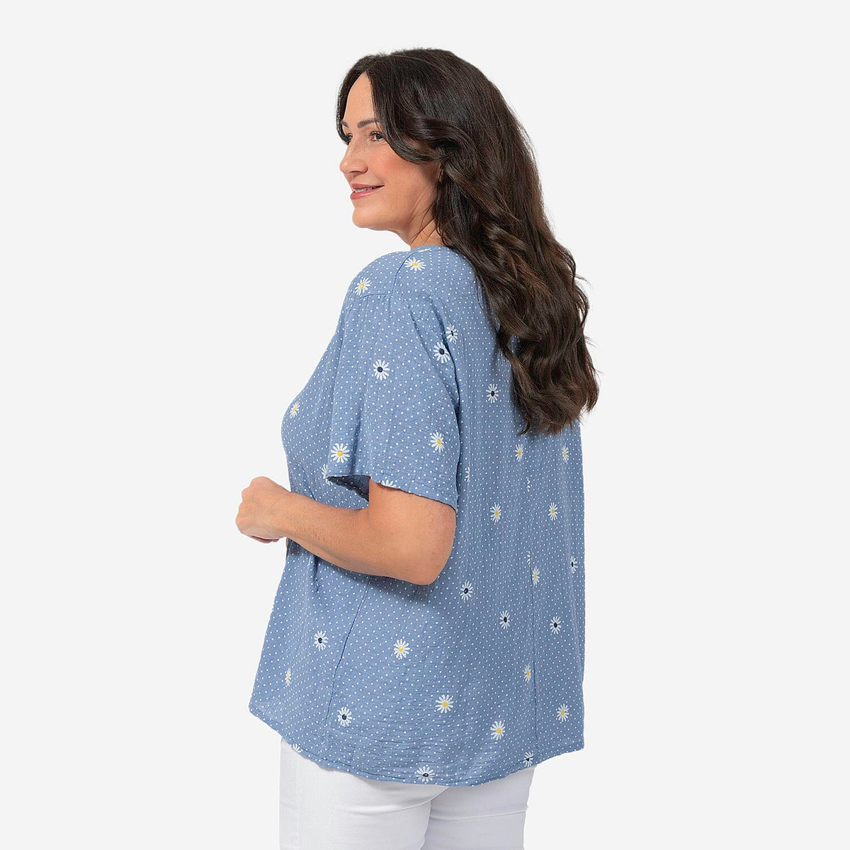 Cotton Top (Size 1x1 cm) - Blue V32622692 1