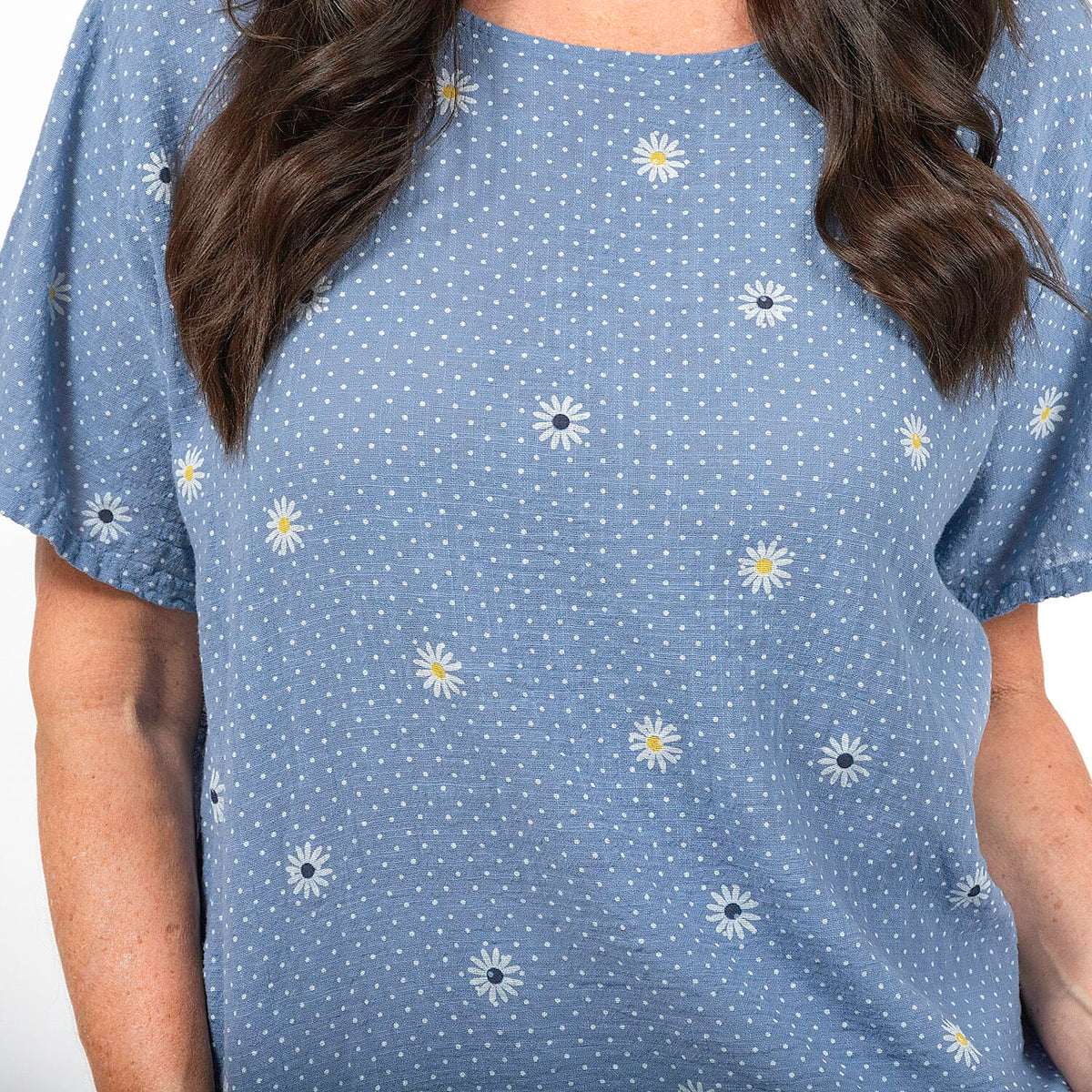 Cotton Top (Size 1x1 cm) - Blue V32622692 3