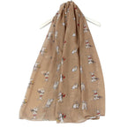 Countryside Bunny Printed Scarf