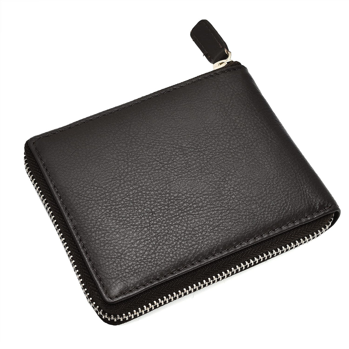 Cow Leather Wallet (Size 1x1x1 cm) - Brown Suede 7822490 2