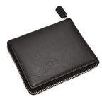 Cow Leather Wallet (Size 1x1x1 cm) - Brown Suede