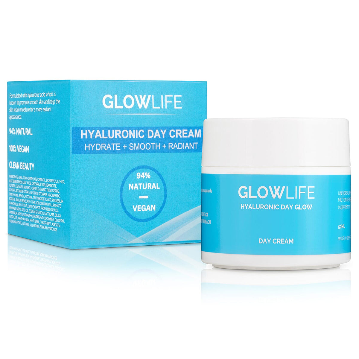 Glowlife Hyaluronic Day Cream 50ml 7675670 0