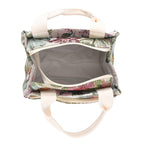 Set of 2 Tropical Print Insulated Tote Bags - Multicolour