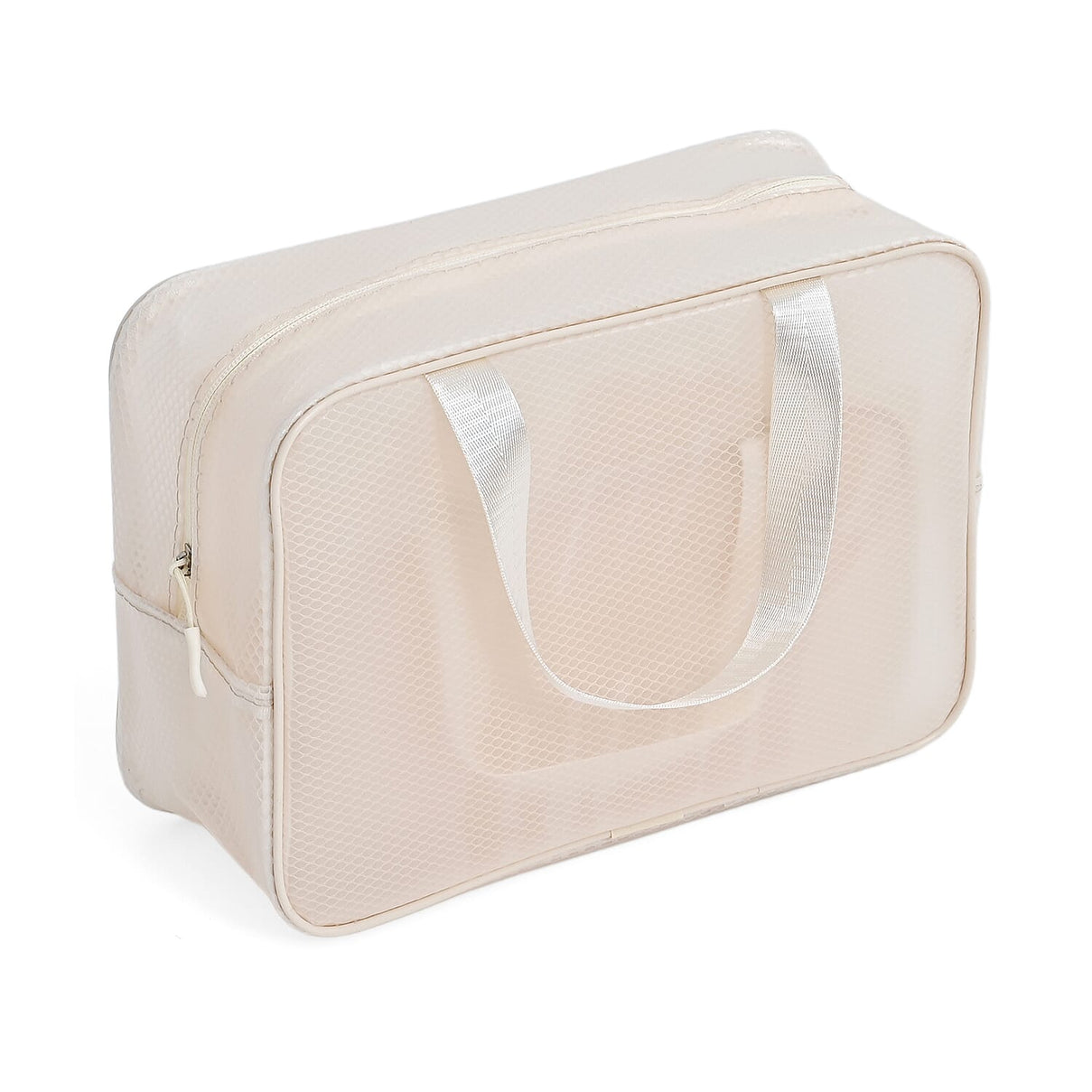 Set of 3 Cosmetic Storage Bags - Beige 8431242 4