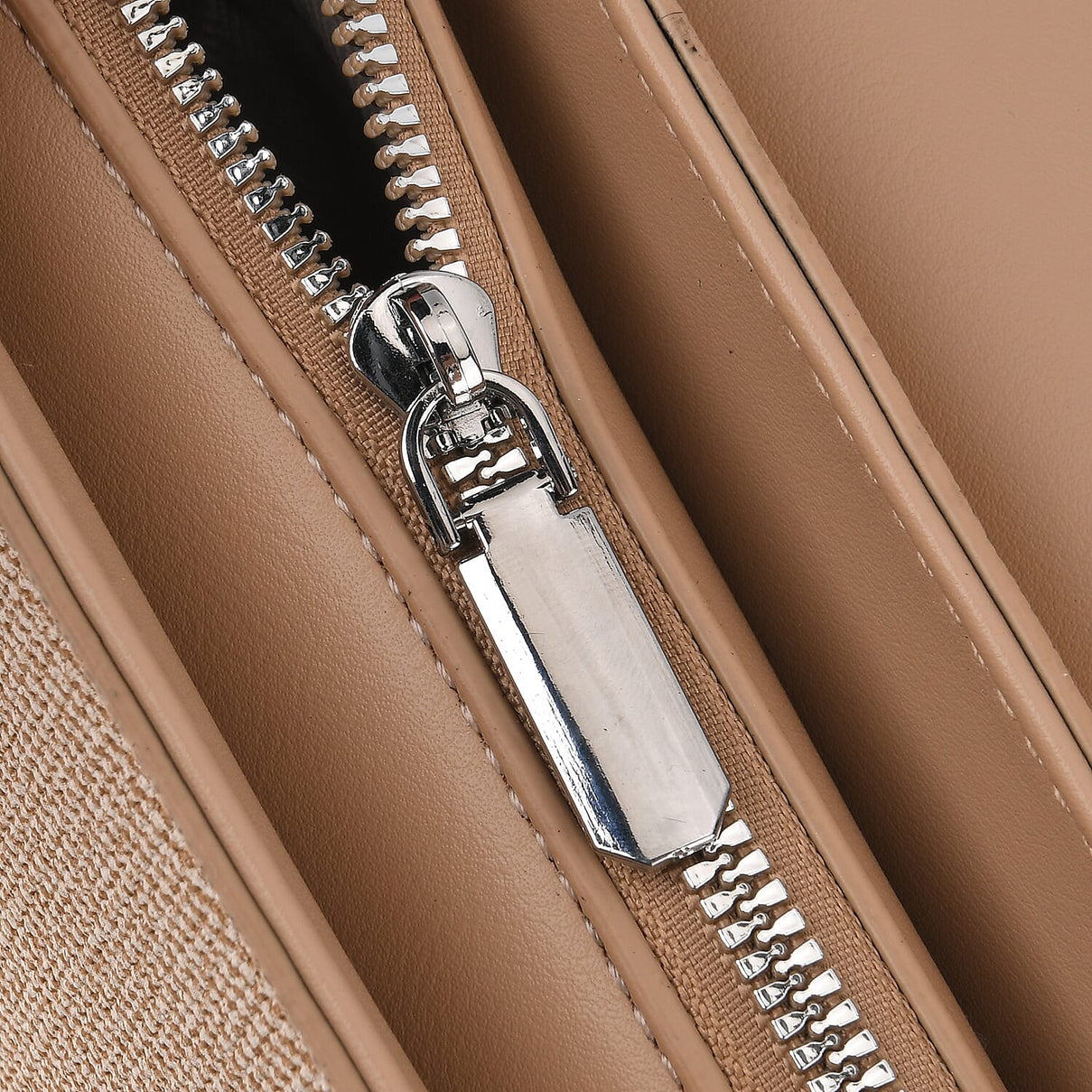 Designer Inspired - Convertible Dual-Strap Convertible Baguette Crossbody &amp; Shoulder Bag - Camel V32512911 8
