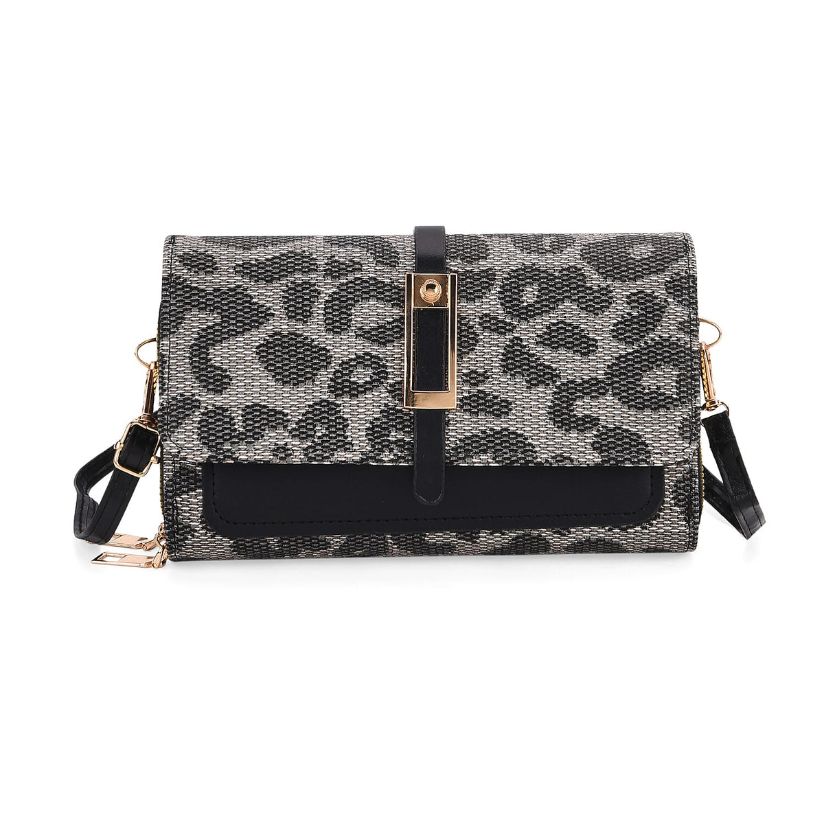 Crossbody Bag (Size - One Size) - Black &amp; Black V32579629 0