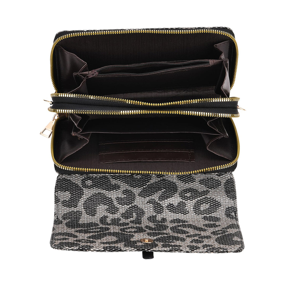 Crossbody Bag (Size - One Size) - Black &amp; Black V32579629 5