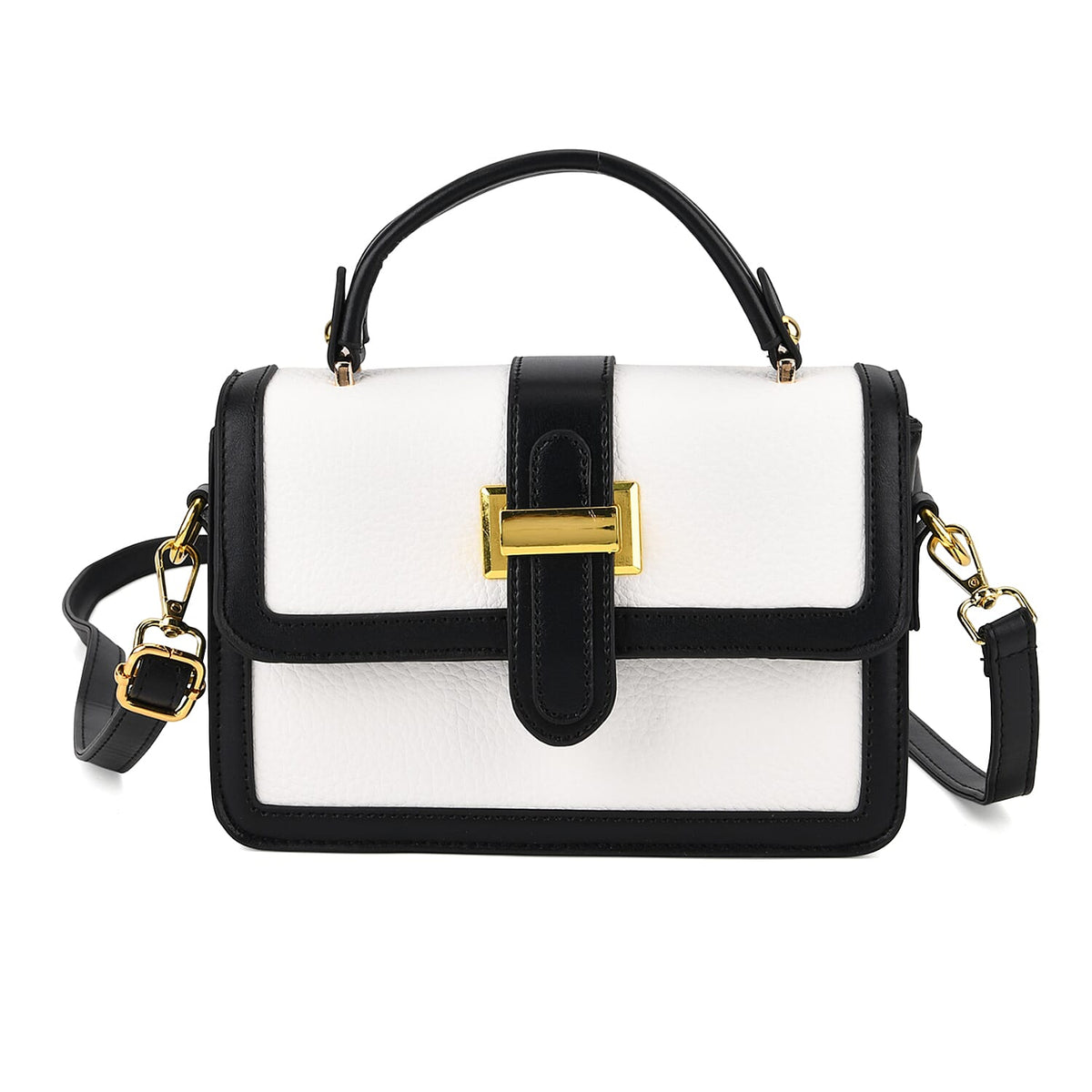 Crossbody Bag (Size - One Size) - Black White V32576351 0