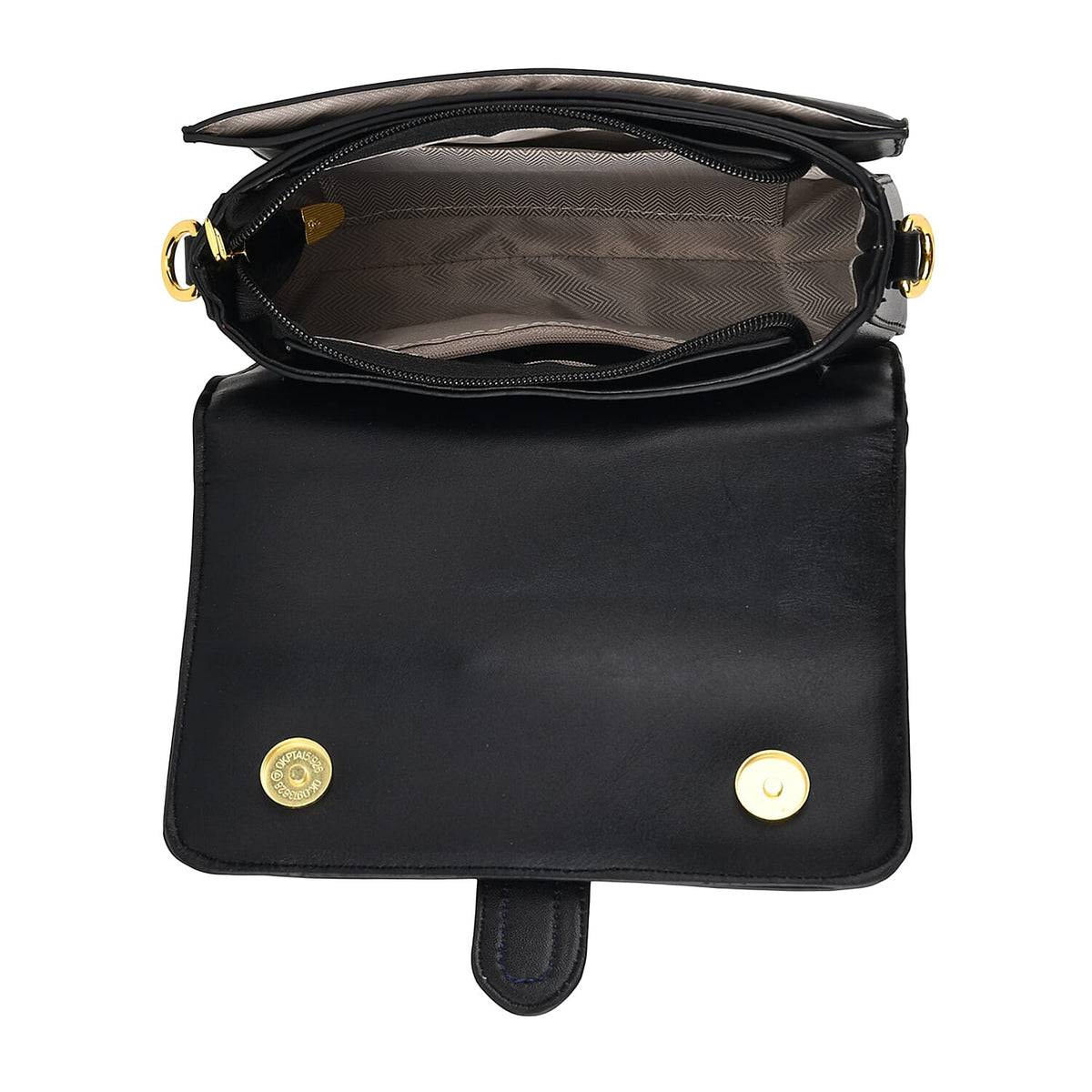 Crossbody Bag (Size - One Size) - Black White V32576351 6