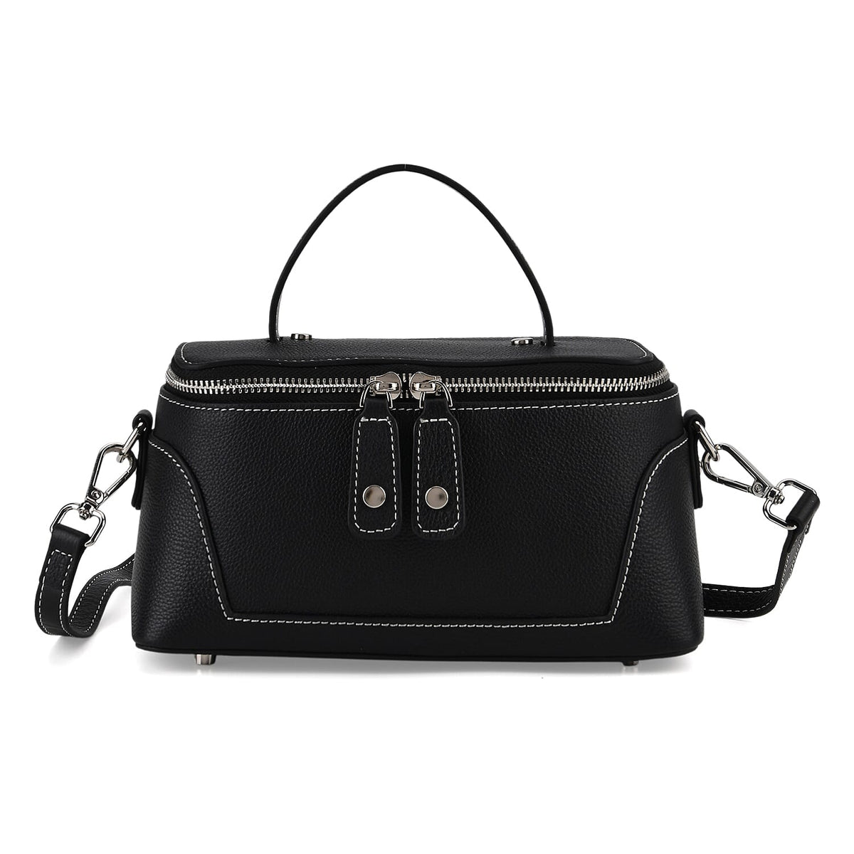 Milan Closeout- Full Grain 100% Genuine Leather Handbag 8377462 0