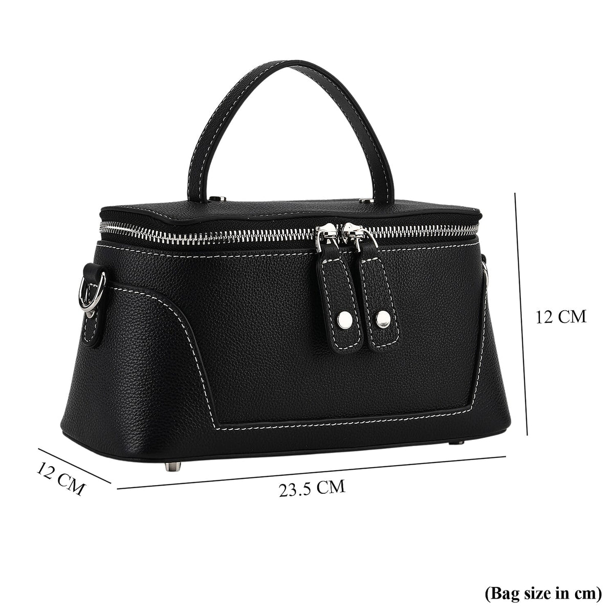 Milan Closeout- Full Grain 100% Genuine Leather Handbag 8377462 9
